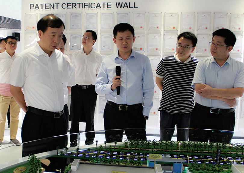 领导来访：2018.9东莞市市长肖亚非9728太阳集团调研