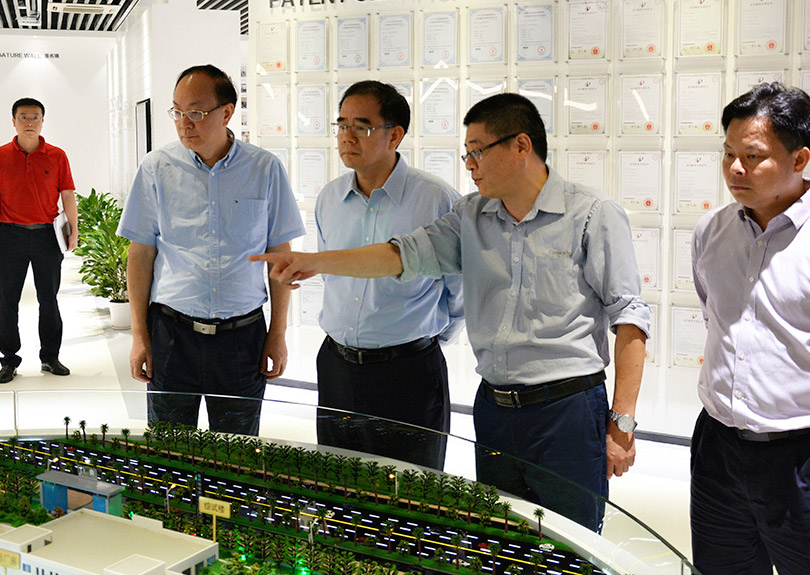 领导来访： 2018.10东莞市委书记梁维东9728太阳集团调研