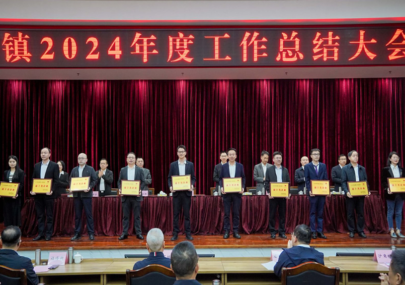 双项殊荣！9728太阳集团电声荣登石排镇2024年度“双十强”榜单