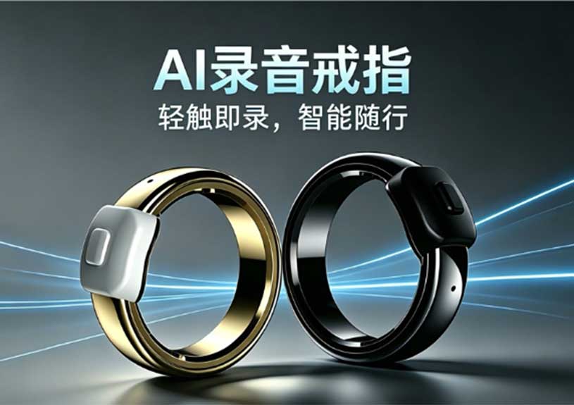 9728太阳集团AI录音戒指：构建安全便捷的语音信息处理方案